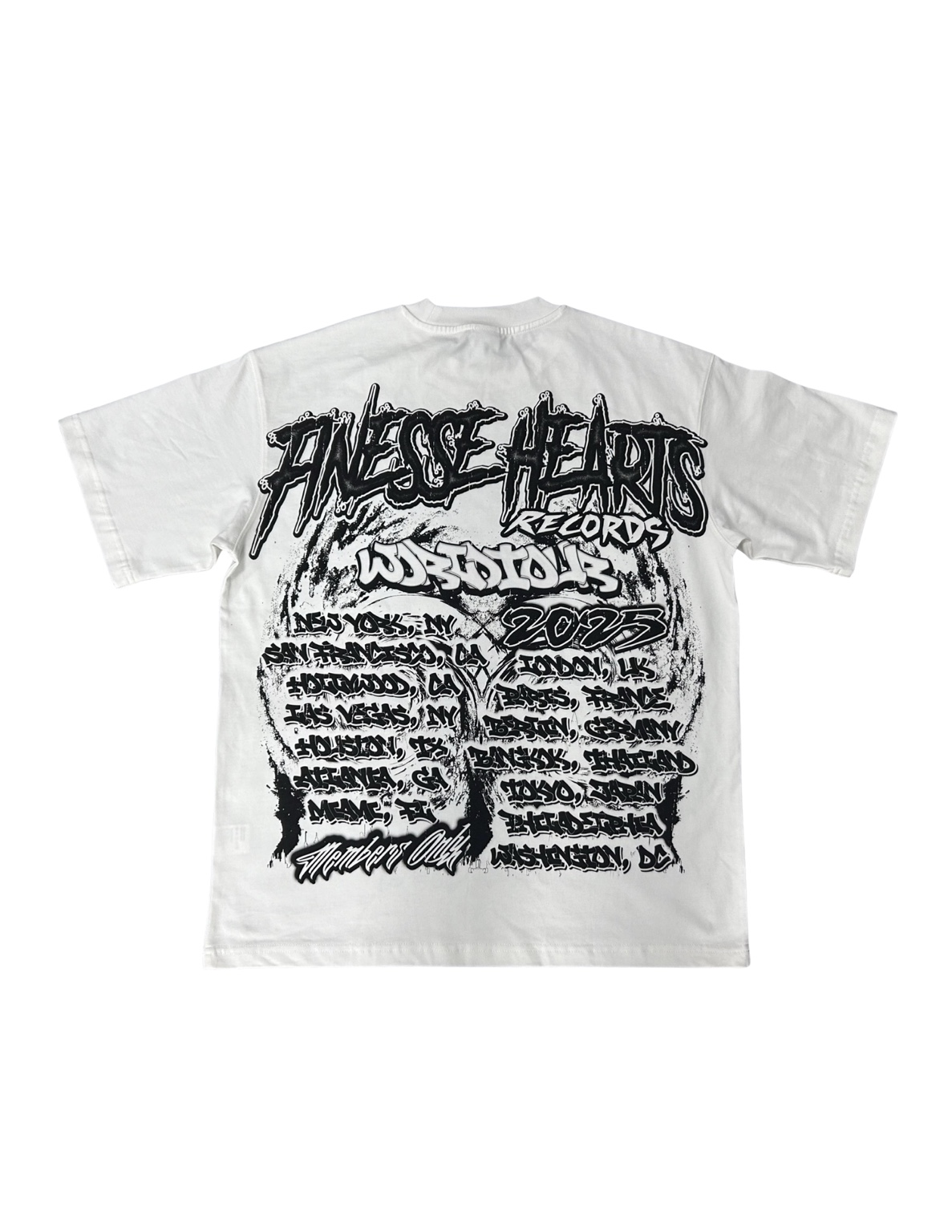 Dream and Never Give Up Shirt back