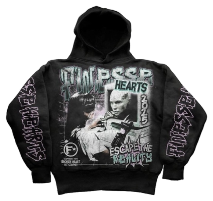 Escape Reality Hoodie front